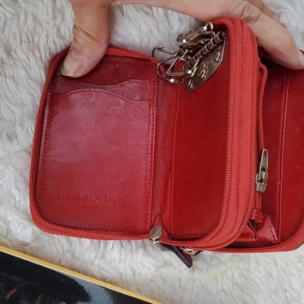 Barbara Milano leather Keyholder‎ wallet
